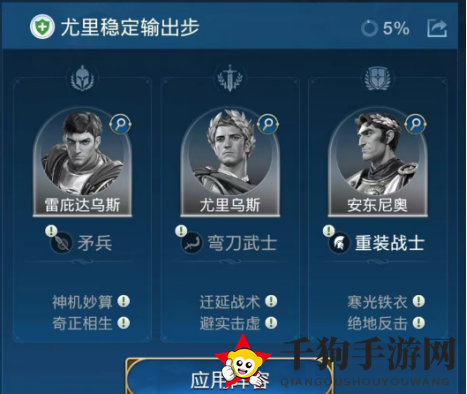 《世界启元》尤里乌斯搭配攻略：中长期战的神