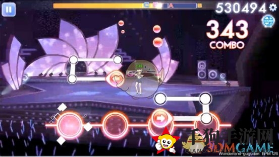 《QQ炫舞》手游事务所Wonderland音符分析