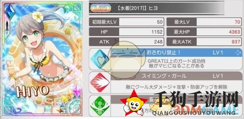 《东京偶像计划》泳装套卡牌属性介绍
