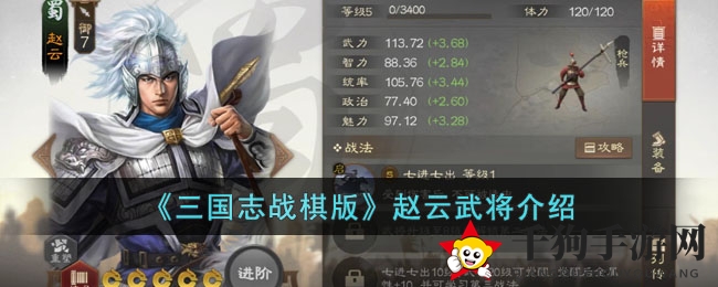 《三国志战棋版》赵云攻略：揭秘五虎上将独特魅力与战斗技巧