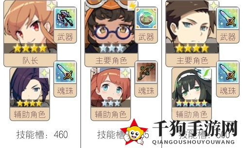《世界弹射物语》光队阵容搭配推荐