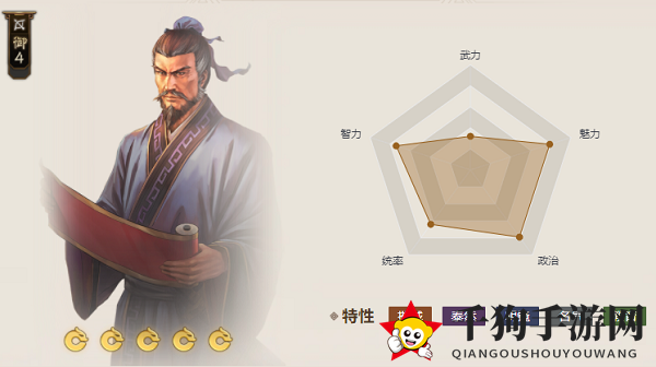 《三国志战棋版》思召属性介绍