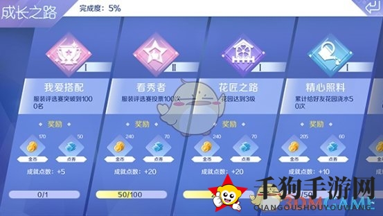 《QQ炫舞》手游成就任务