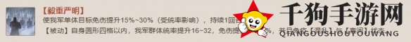 《三国志战棋版》毅重严明战法介绍