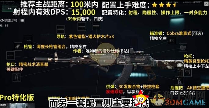 《三角洲行动》akm改装搭配攻略