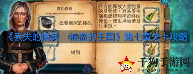 《被盗的王国：失落的魔典》第七章攻略深度解析，揭秘关卡谜题与冒险之旅