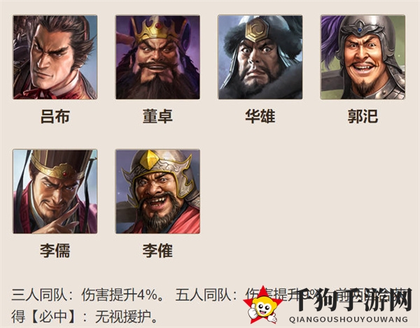 《三国志战棋版》吕布战法挑选指南