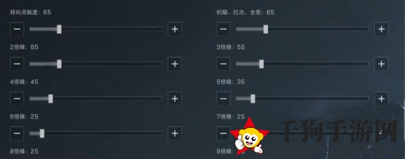 《三角洲行动》手机端灵敏度推荐