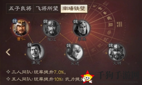 《三国志战棋版》张辽属性战法搭配推荐